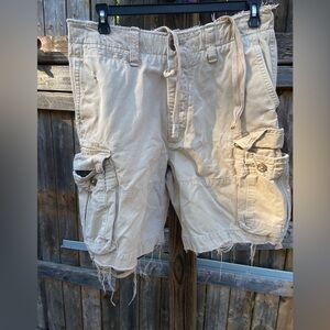 AberCrombie & Finch Vintage Distressed Shorts